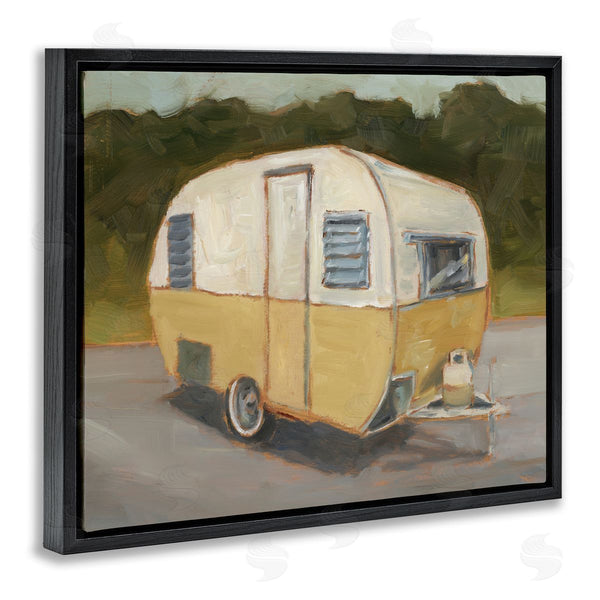 Stupell Industries Ethan Harper | Yellow Retro Camper