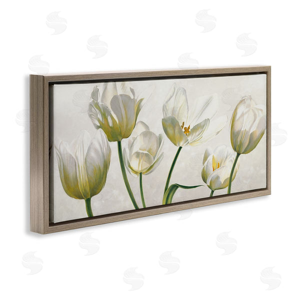 Stupell Industries Eva Barberini | Soft White Blooming Tulips Wall Art