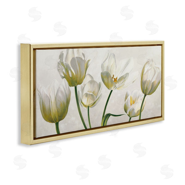 Stupell Industries Eva Barberini | Soft White Blooming Tulips Wall Art