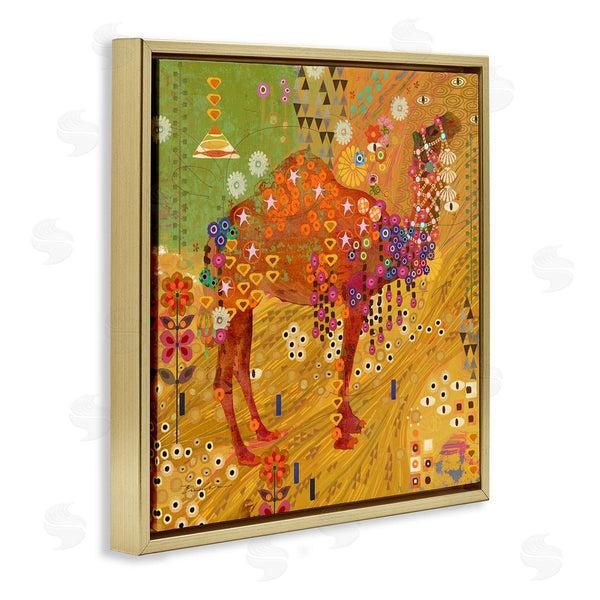 Stupell Industries Evelia Designs | Boho Patterned Camel Wall Art