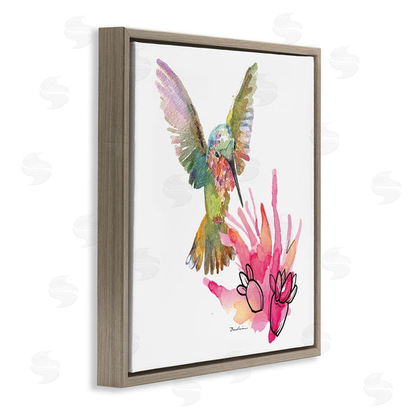 Stupell Industries Evelia Designs | Desert Hummingbird Watercolor