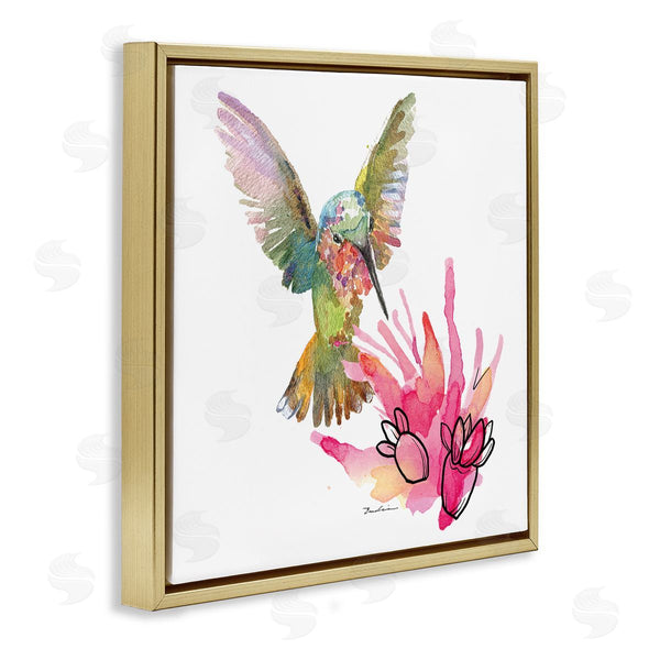 Stupell Industries Evelia Designs | Desert Hummingbird Watercolor