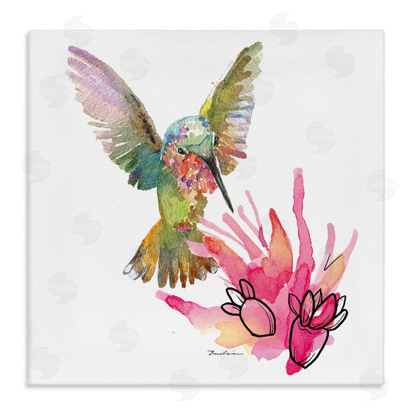 stupell industries Evelia Designs | Desert Hummingbird Watercolor