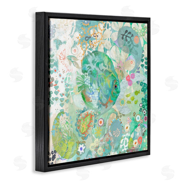 Stupell Industries Evelia Designs | Fish & Coral Pattern Wall Art