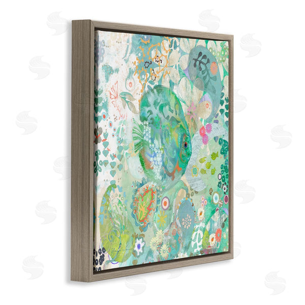 Stupell Industries Evelia Designs | Fish & Coral Pattern Wall Art