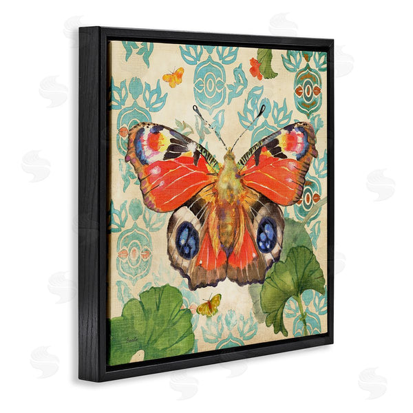 Stupell Industries Evelia Designs | Floral Boho Butterfly