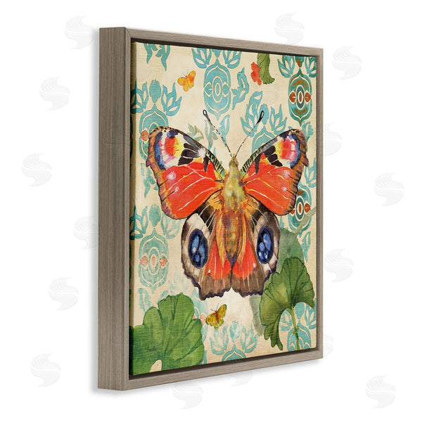 Stupell Industries Evelia Designs | Floral Boho Butterfly