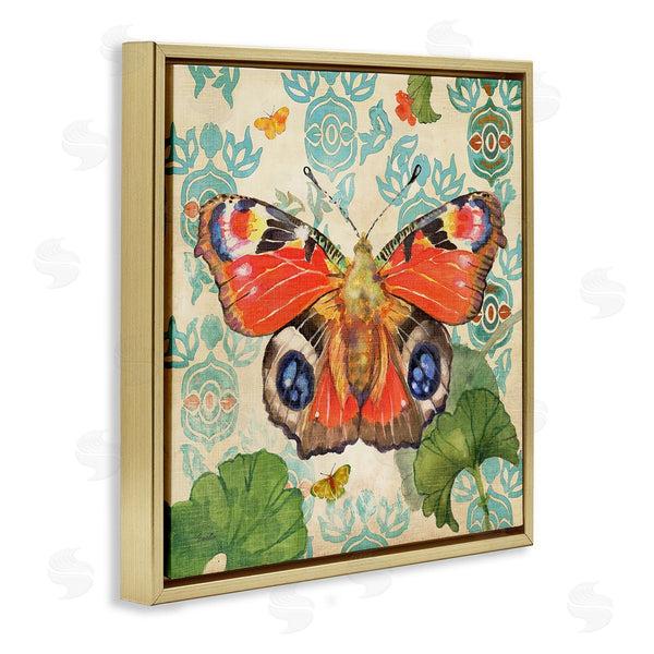 Stupell Industries Evelia Designs | Floral Boho Butterfly
