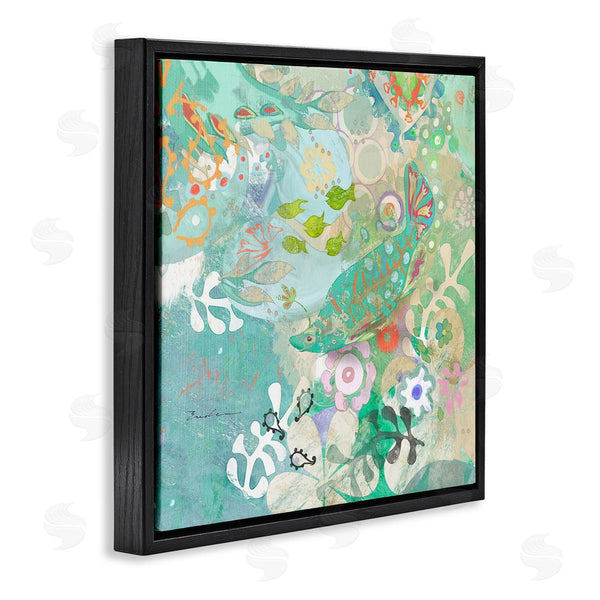 Stupell Industries Evelia Designs | Paisley Fish Pattern Wall Art
