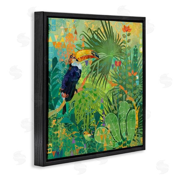 Stupell Industries Evelia Designs | Toucan Rainforest Nature