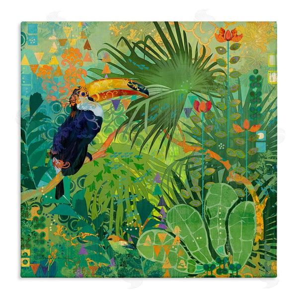 stupell industries Evelia Designs | Toucan Rainforest Nature Wall Art