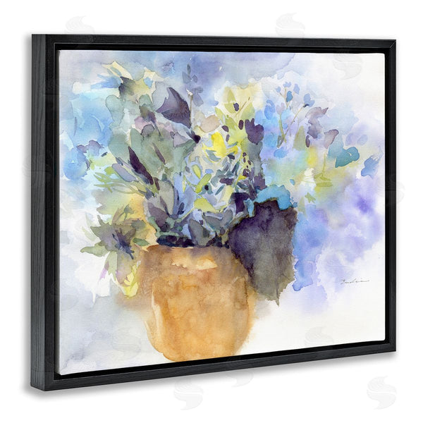 Stupell Industries Evelia Designs | Watercolor Blue Hydrangea
