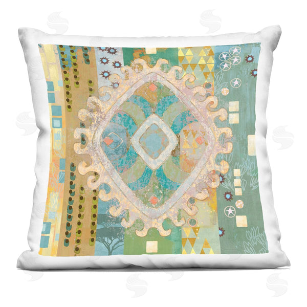 stupell industries Evelia Designs | Whimsical Geometric Boho Pattern Printed Throw Pillow