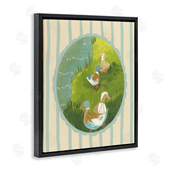 Stupell Industries Evelyn Coleman | Cottage Core Ducks