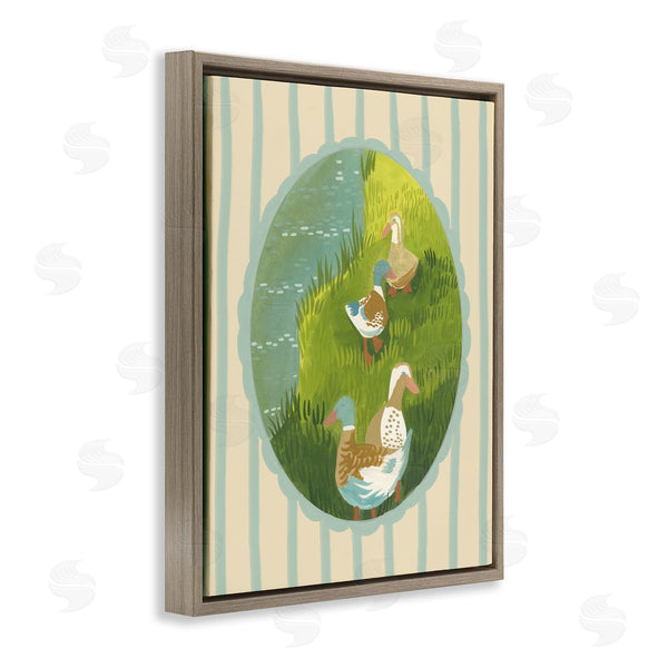 Stupell Industries Evelyn Coleman | Cottage Core Ducks