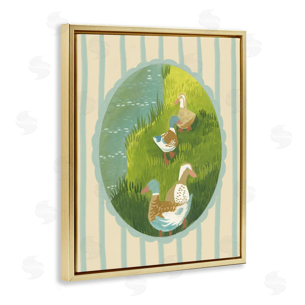 Stupell Industries Evelyn Coleman | Cottage Core Ducks