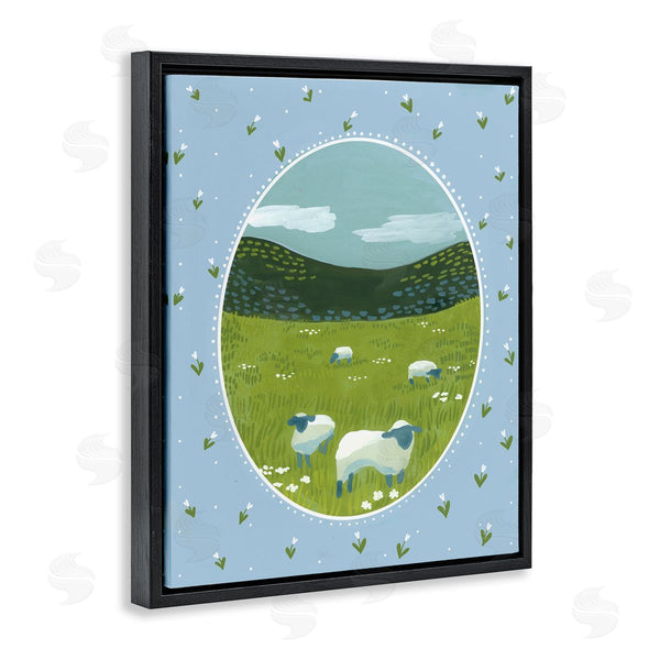 Stupell Industries Evelyn Coleman | Cottage Core Sheep