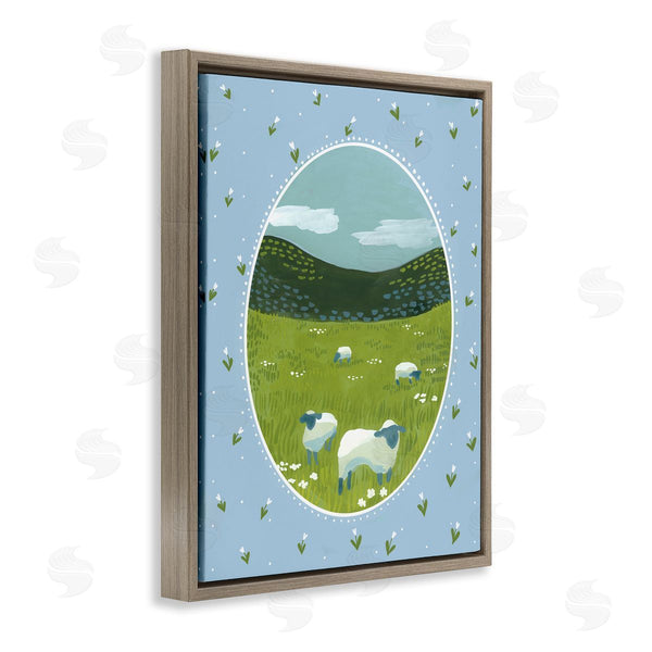 Stupell Industries Evelyn Coleman | Cottage Core Sheep