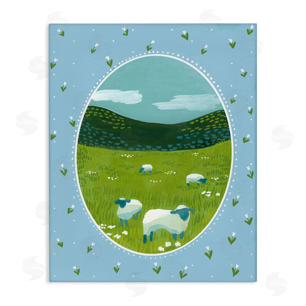 stupell industries Evelyn Coleman | Cottage Core Sheep
