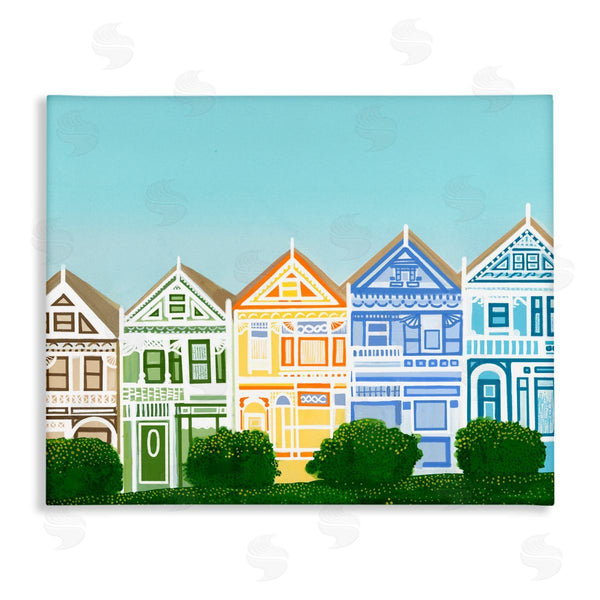 stupell industries Evelyn Coleman | Painted Ladies Houses