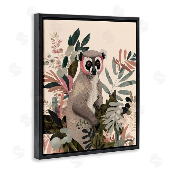 Stupell Industries Fab Funky | Lemur In Tropical Tree