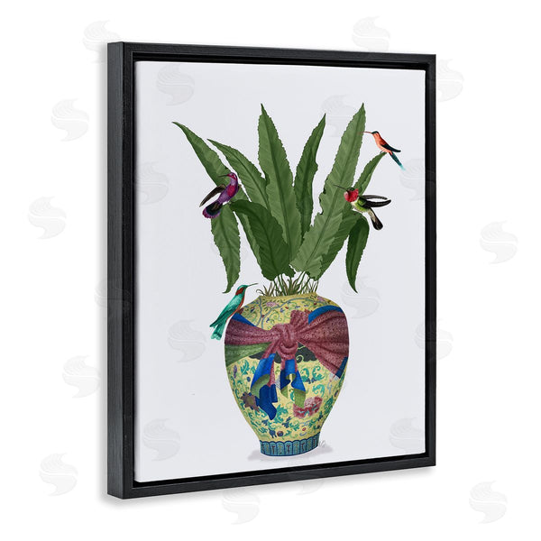 Stupell Industries Fab Funky | Traditional Birds On Planter