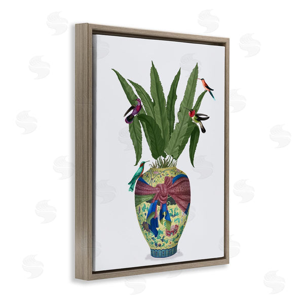 Stupell Industries Fab Funky | Traditional Birds On Planter