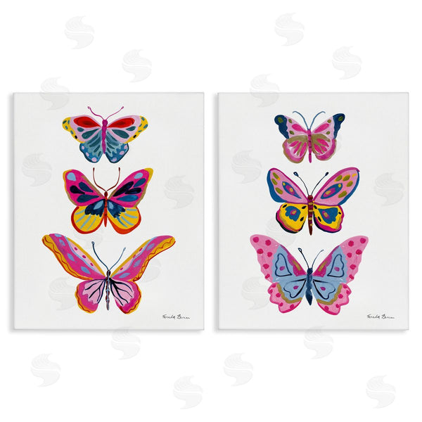 stupell industries Farida Zaman | Bright Flutter Butterflies Wall Art