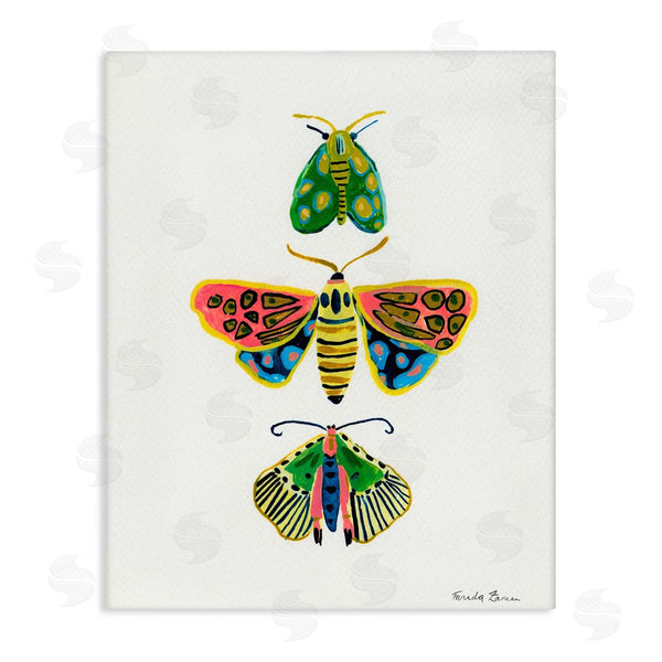 stupell industries Farida Zaman | Bright Moths Earth Tones