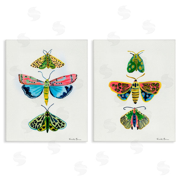 stupell industries Farida Zaman | Bright Moths Symmetry
