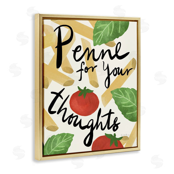 Stupell Industries Farida Zaman | Penne For Your Thoughts