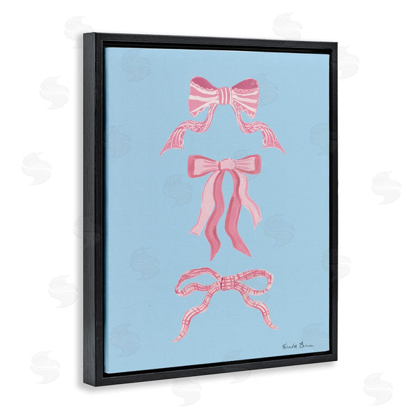Stupell Industries Farida Zaman | Pretty Bows On Blue