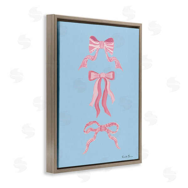 Stupell Industries Farida Zaman | Pretty Bows On Blue