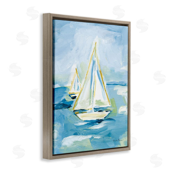 Stupell Industries Farida Zaman | Setting Sail On Sea