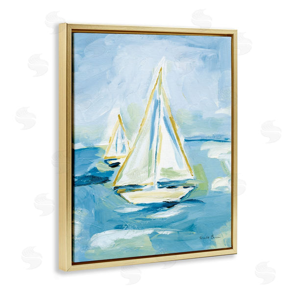 Stupell Industries Farida Zaman | Setting Sail On Sea