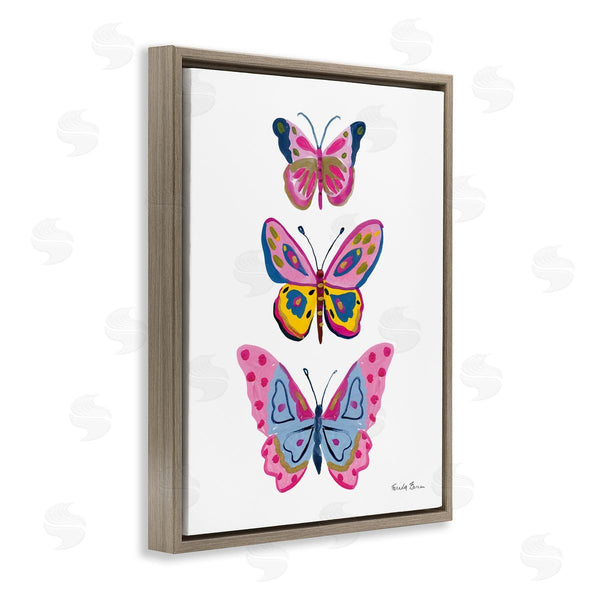 Stupell Industries Farida Zaman | Three Butterfly Trio