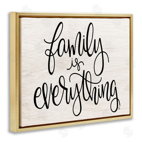 Stupell Industries Fearfully Made Creations | Family Is Everything Minimal