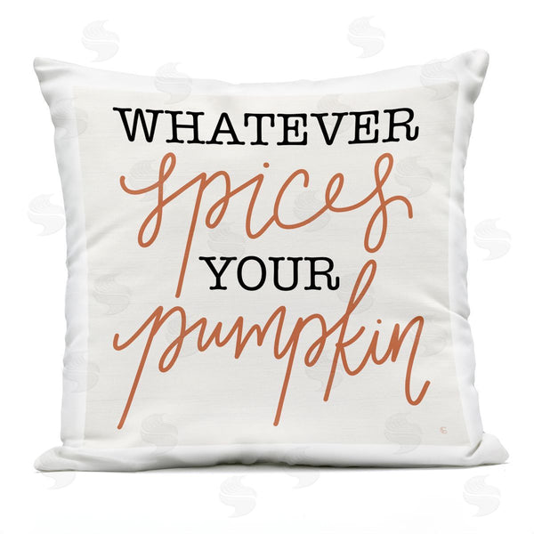 Stupell Industries Fearfully Made Creations | Whatever Spices Your Pumpkin Phrase Printed Throw Pillow
