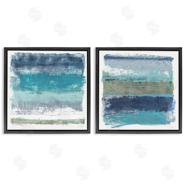 Stupell Industries Filippo Ioco | Beachy Striped Abstractions