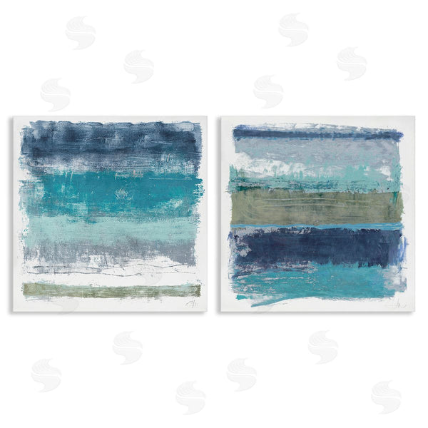 stupell industries Filippo Ioco | Beachy Striped Abstractions