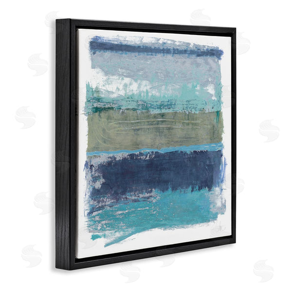 Stupell Industries Filippo Ioco | Cool Toned Abstract Stripes
