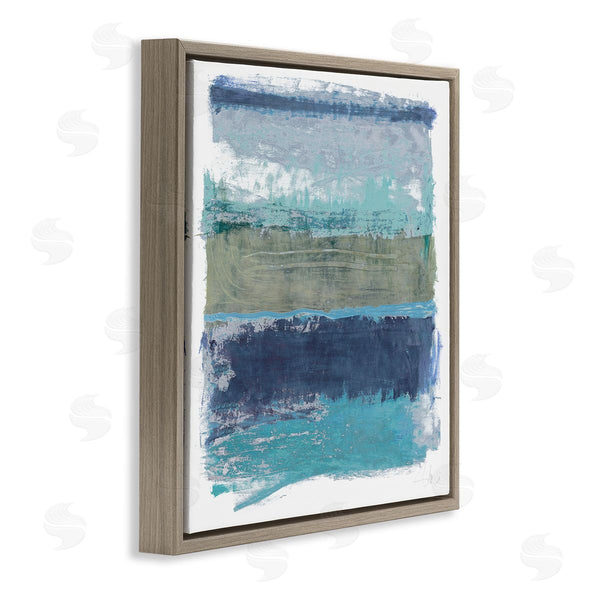 Stupell Industries Filippo Ioco | Cool Toned Abstract Stripes