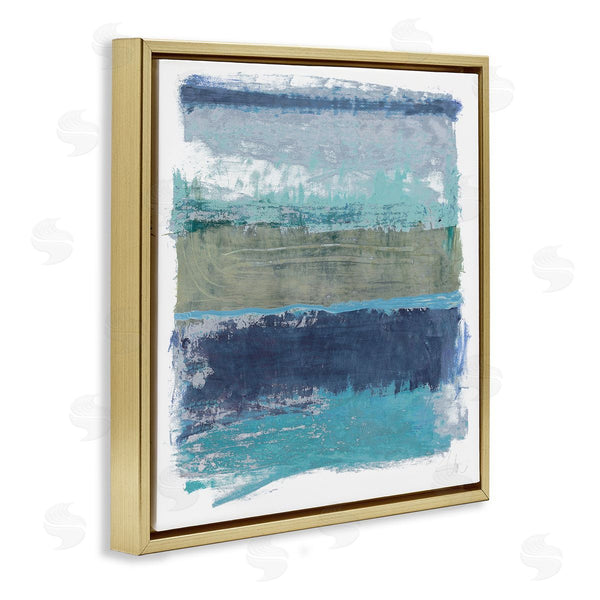 Stupell Industries Filippo Ioco | Cool Toned Abstract Stripes