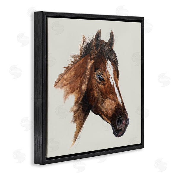 Stupell Industries Filippo Ioco | Detailed Brown Horse Wall Art