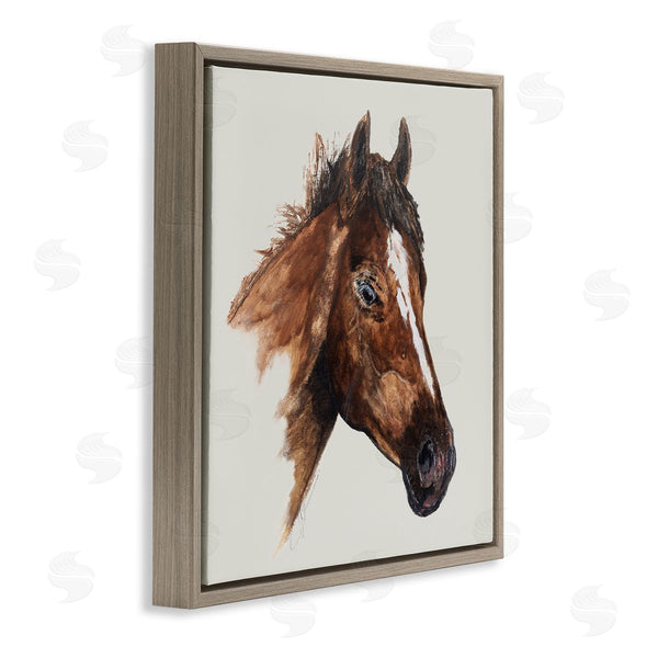Stupell Industries Filippo Ioco | Detailed Brown Horse Wall Art