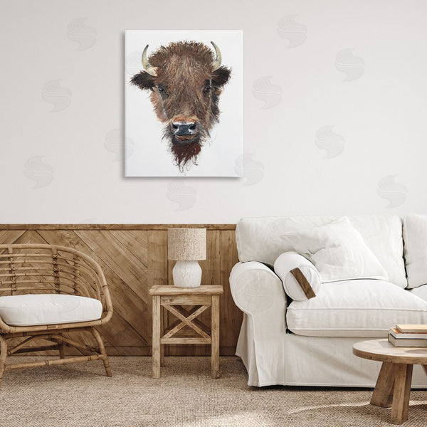 Stupell Industries Filippo Ioco | Western Bison Visage Wall Art