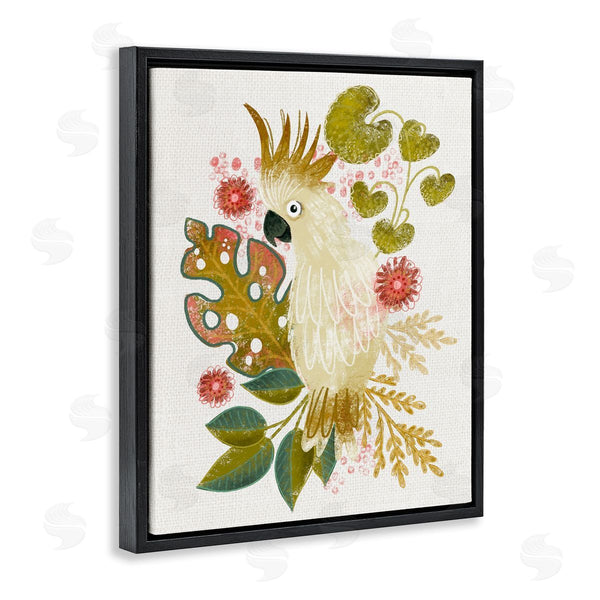 Stupell Industries Fineapple Pear | Cockatoo And Tropical Leaves