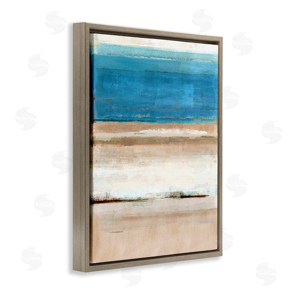 Stupell Industries Flora Kouta | Abstract Beach Landscape Wall Art