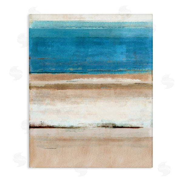 stupell industries Flora Kouta | Abstract Beach Landscape Wall Art