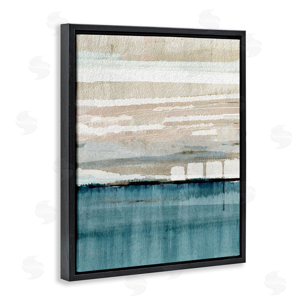 Stupell Industries Flora Kouta | Abstract Ocean Landscape